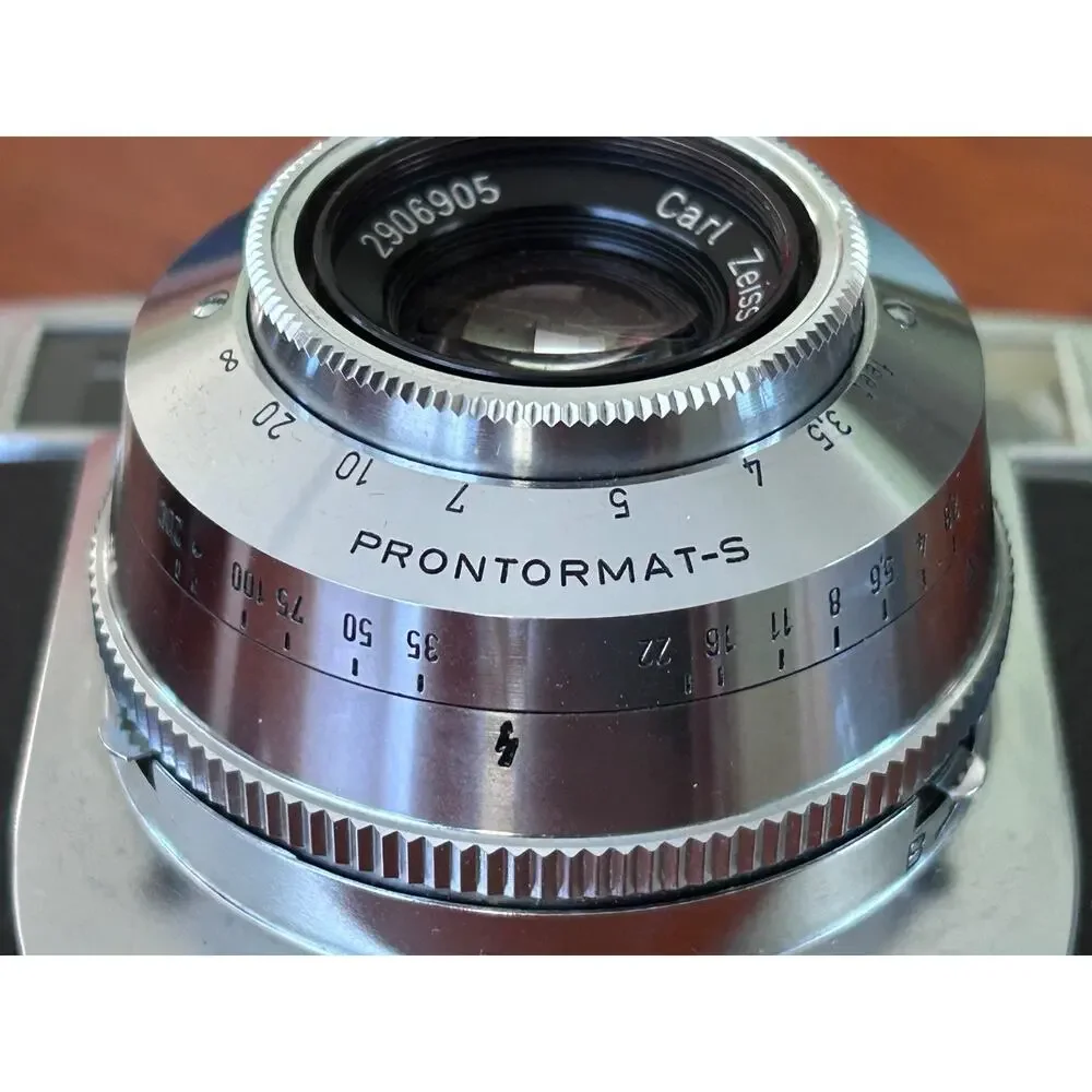 VTG Tenax Zeiss Ikon 35mm Film Camera Tessar 2.8/50 Prontormat-S Germany TF1294